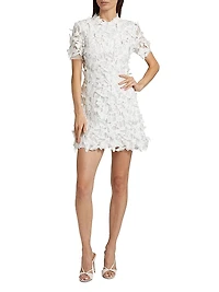 Darla Guipure Lace Minidress