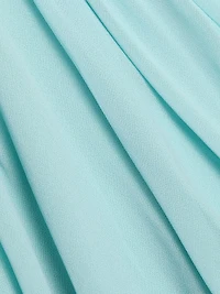 Fleuri Pleated Strapless Gown