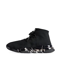 Speed 2.0 Lace Up Full Clear Sole Recycled Knit Sneakers