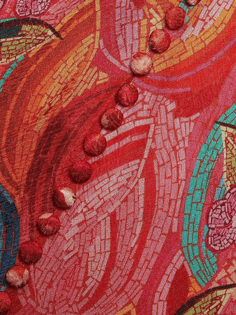 Lea Floral Silk Shirtdress