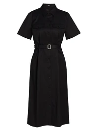 Military Midi-Dress