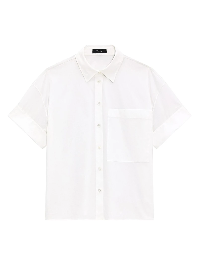 Short-Sleeve Boxy Shirt