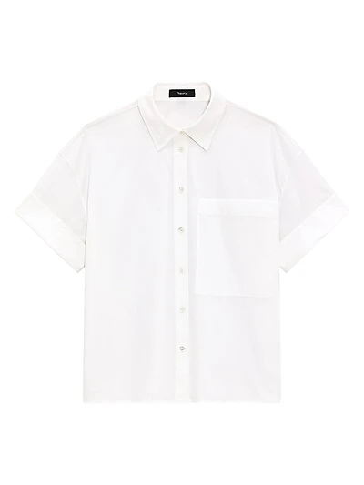 Short-Sleeve Boxy Shirt