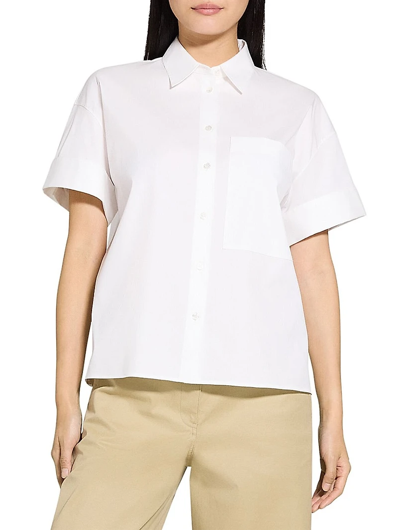 Short-Sleeve Boxy Shirt