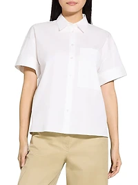 Short-Sleeve Boxy Shirt