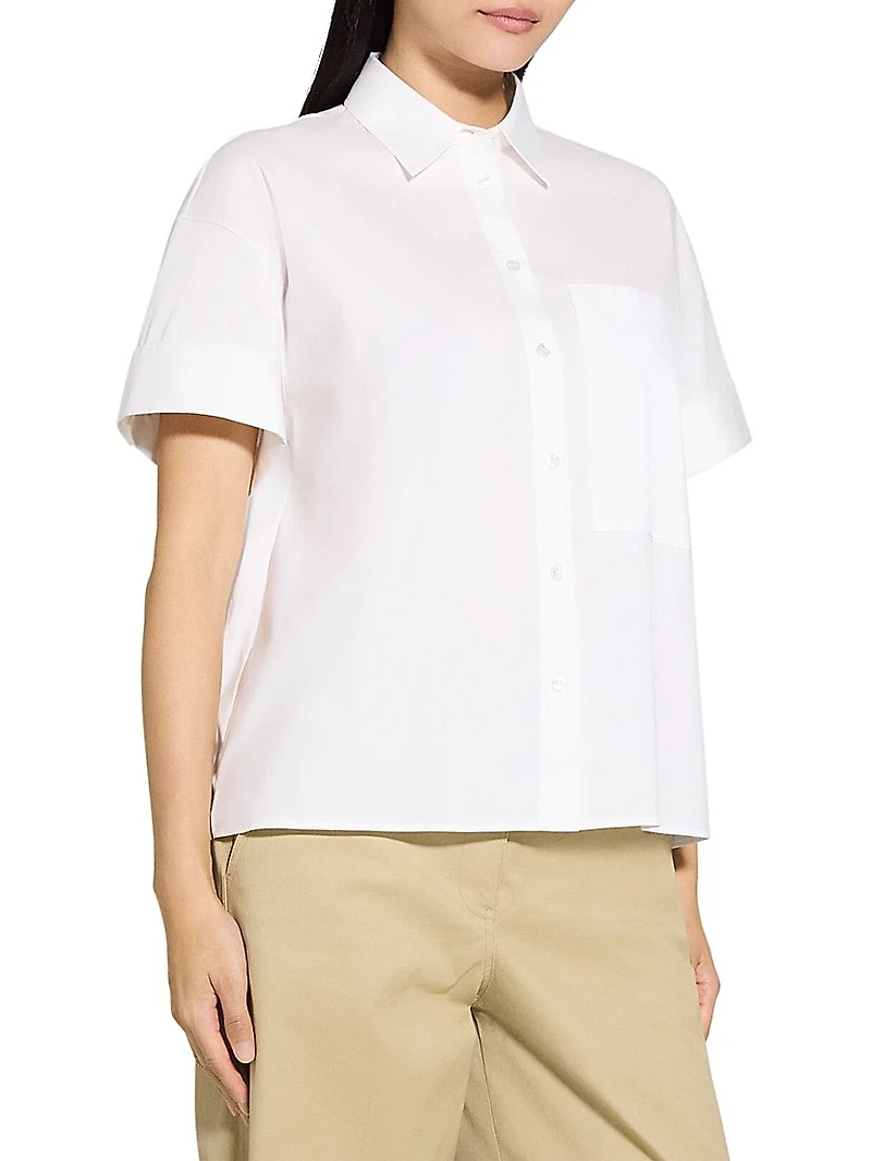 Short-Sleeve Boxy Shirt