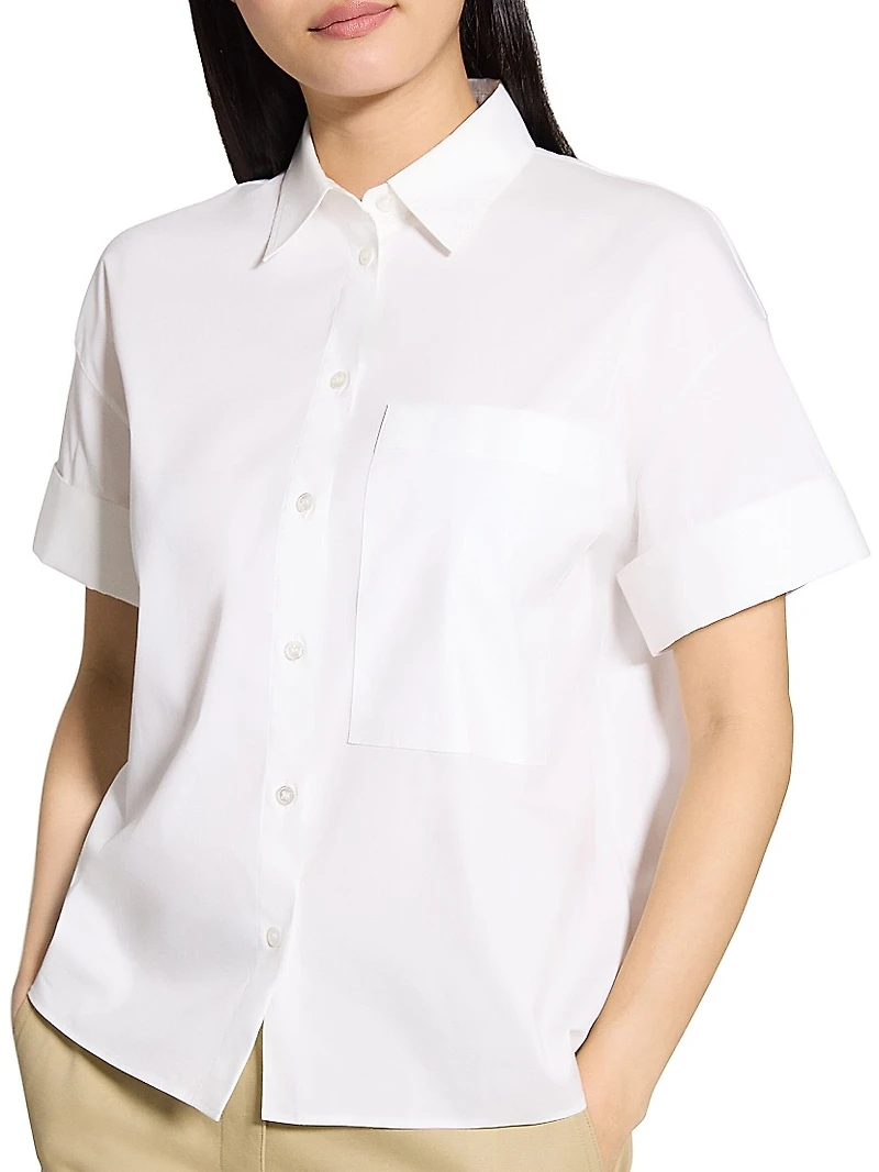 Short-Sleeve Boxy Shirt