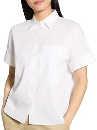 Short-Sleeve Boxy Shirt