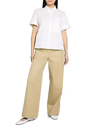 Short-Sleeve Boxy Shirt