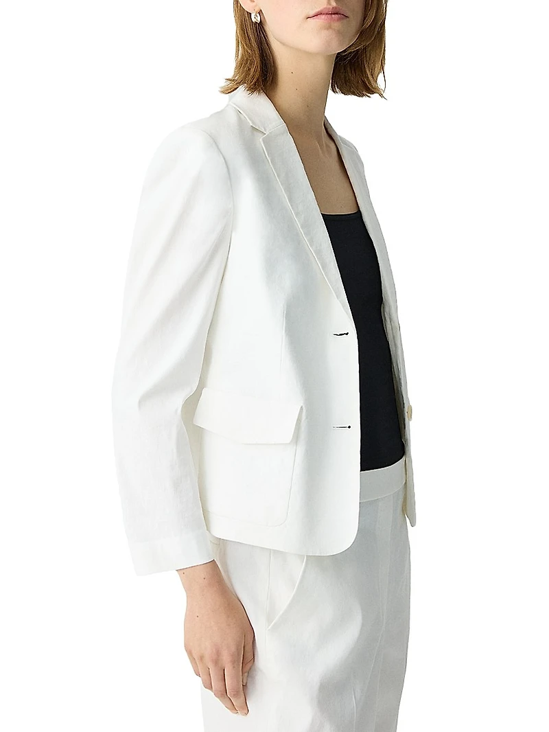 Shrunken Fit Single-Breasted Jacket