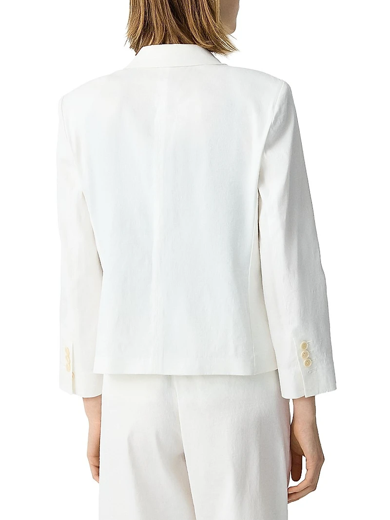 Shrunken Fit Single-Breasted Jacket