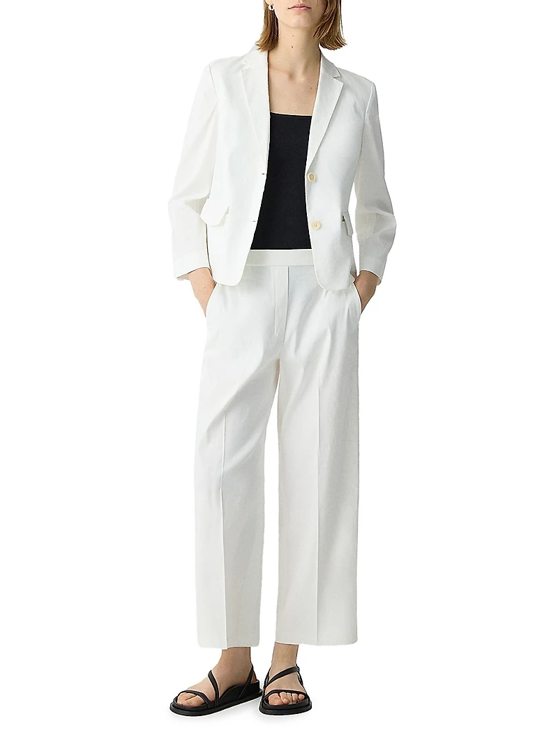 Shrunken Fit Single-Breasted Jacket