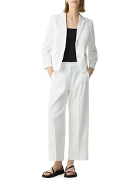 Shrunken Fit Single-Breasted Jacket