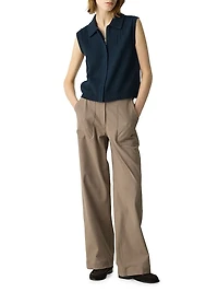 Knit Full-Zip Vest