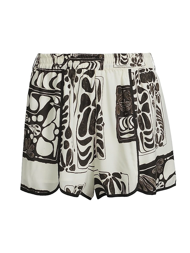 Florä Eymara Printed Shorts