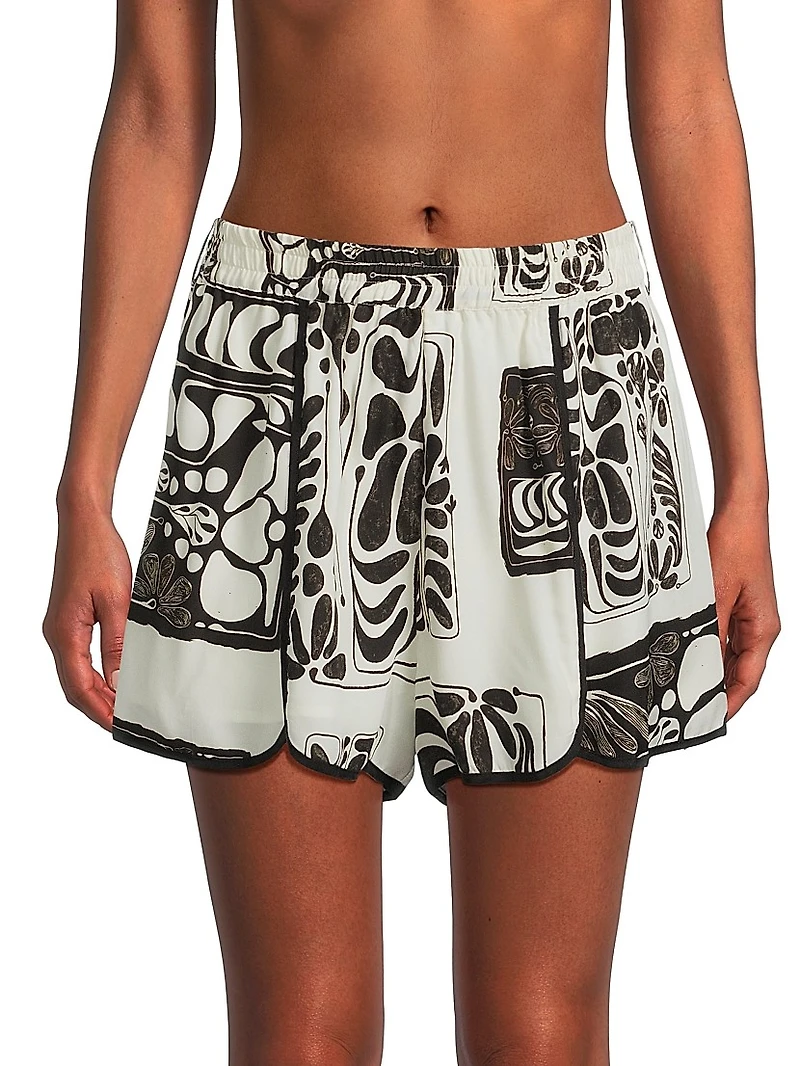 Florä Eymara Printed Shorts