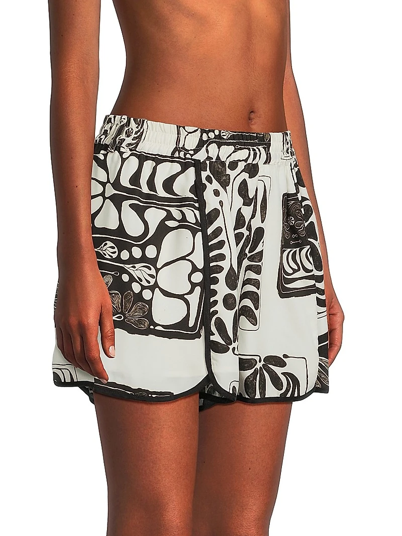 Florä Eymara Printed Shorts