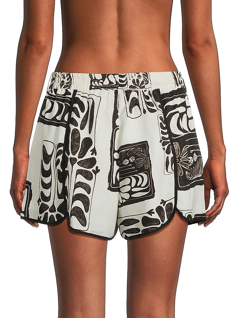 Florä Eymara Printed Shorts