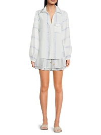 Florä Tia Striped Shorts