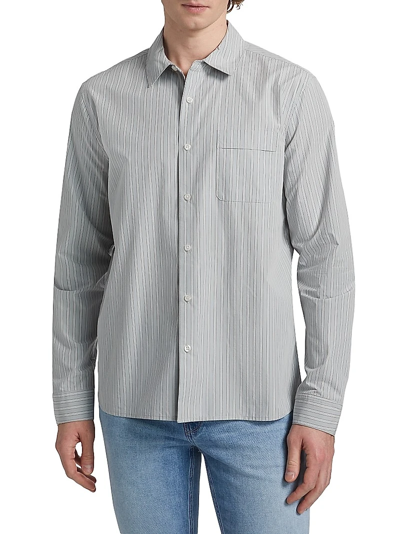 Radovan Stripe Cotton Shirt