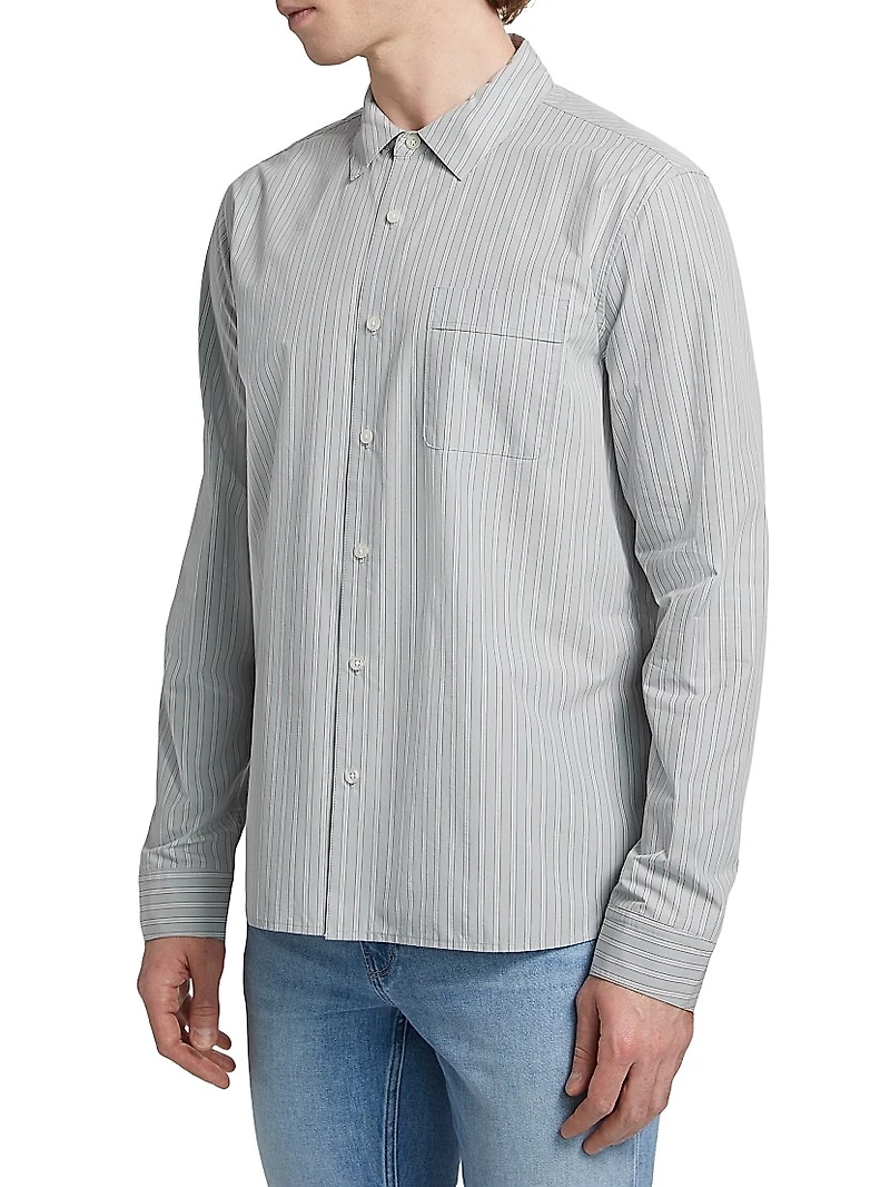 Radovan Stripe Cotton Shirt