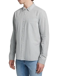 Radovan Stripe Cotton Shirt