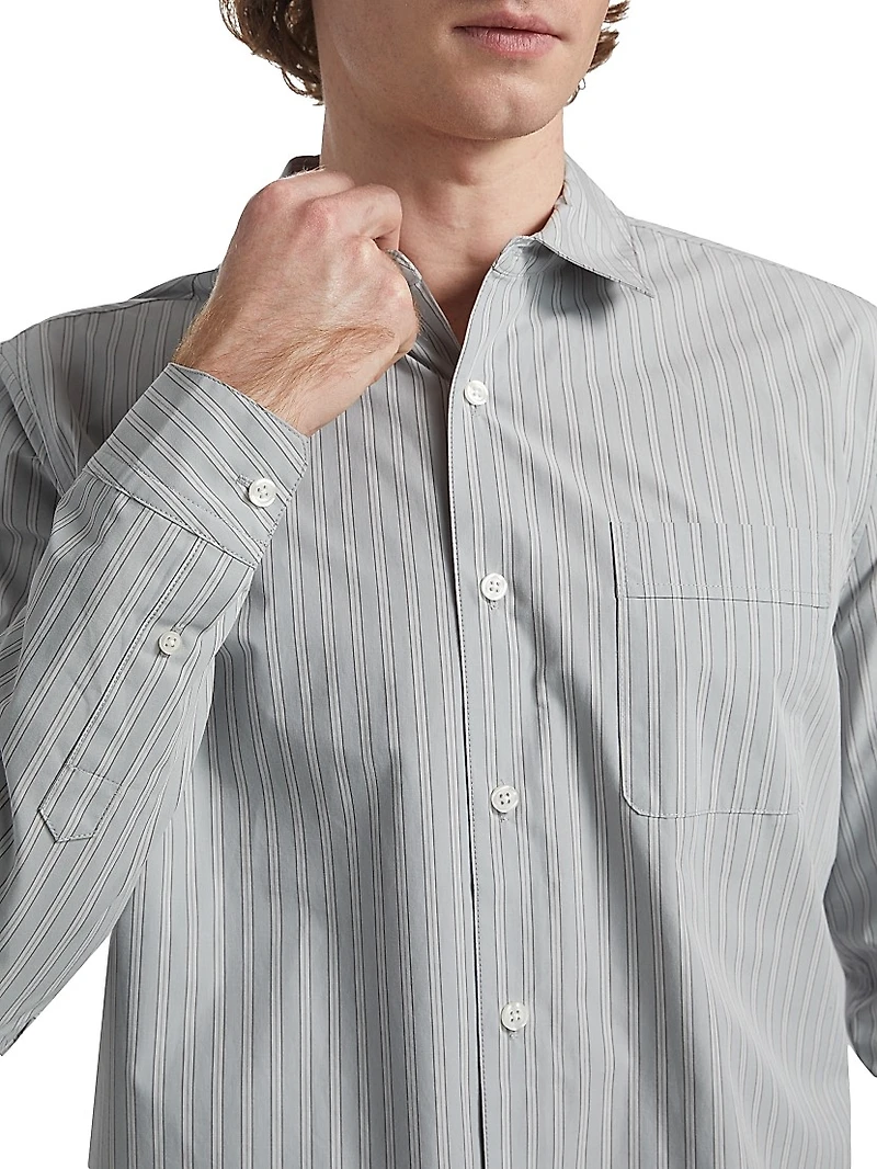 Radovan Stripe Cotton Shirt