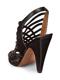 Spur Alter-Mat 95MM Woven Slingback Sandals