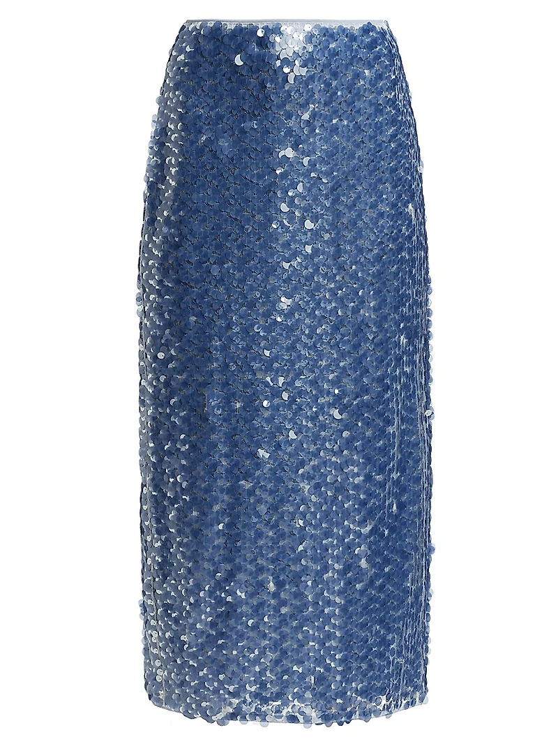Leilani Sequined Midi-Skirt