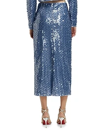 Leilani Sequined Midi-Skirt