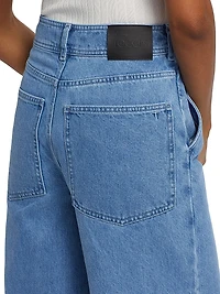 Eileen Washed Wide-Leg Pants