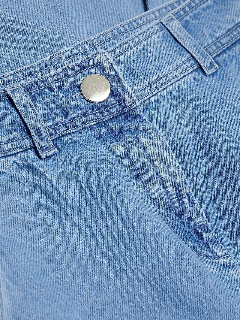 Eileen Washed Wide-Leg Pants