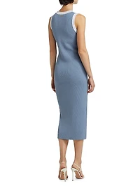 Victoria Sleeveless Midi-Dress
