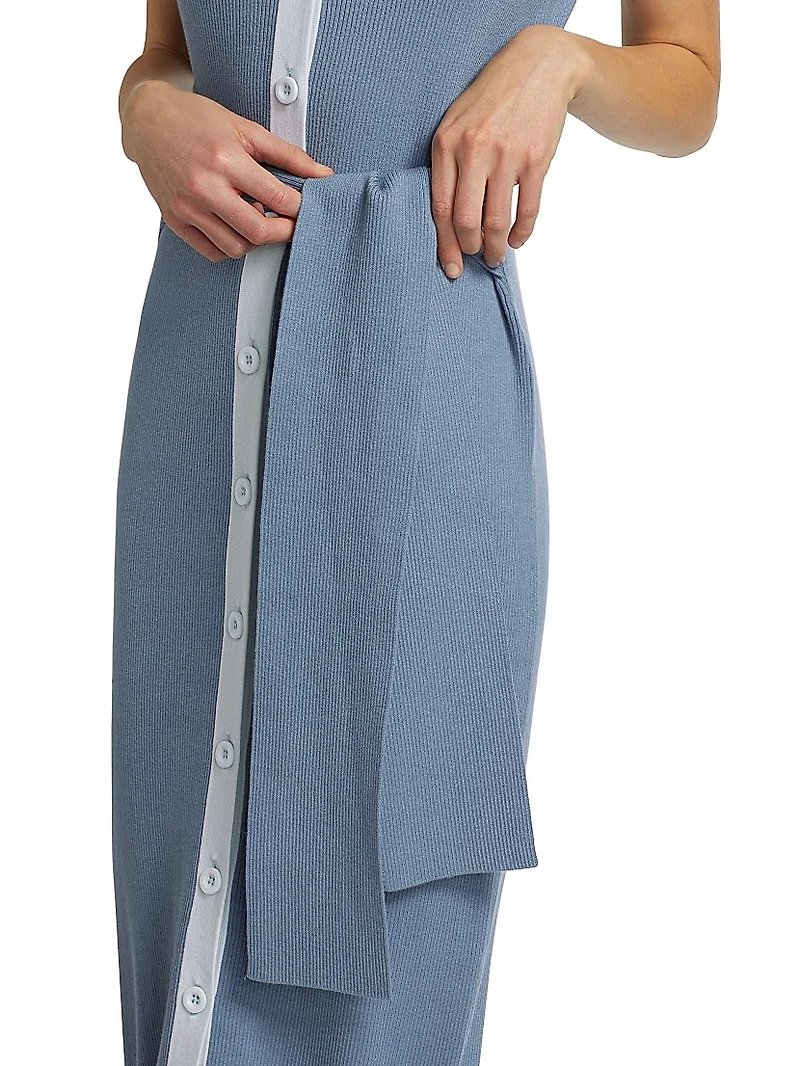 Victoria Sleeveless Midi-Dress