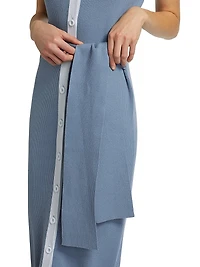 Victoria Sleeveless Midi-Dress