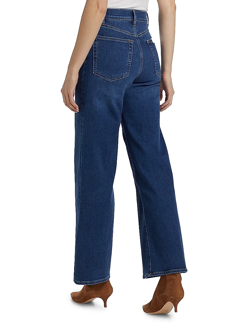 Le Slim Palazzo Jeans
