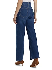 Le Slim Palazzo Jeans