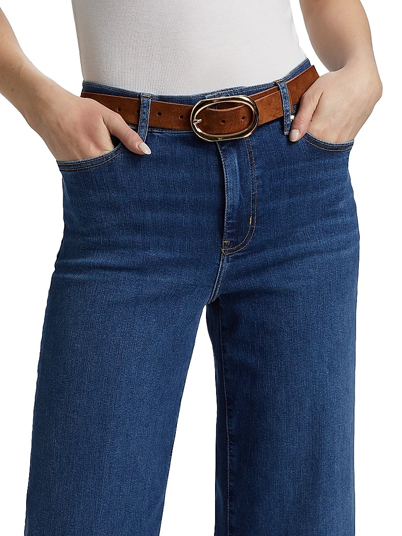 Le Slim Palazzo Jeans