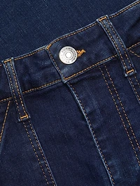 Utility Mid-Rise Straight Jeans