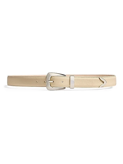Benny Grained Leather Belt