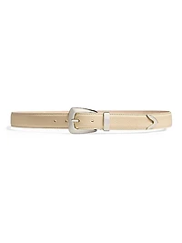 Benny Grained Leather Belt