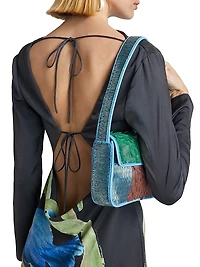 Merida Floral Satin Minidress