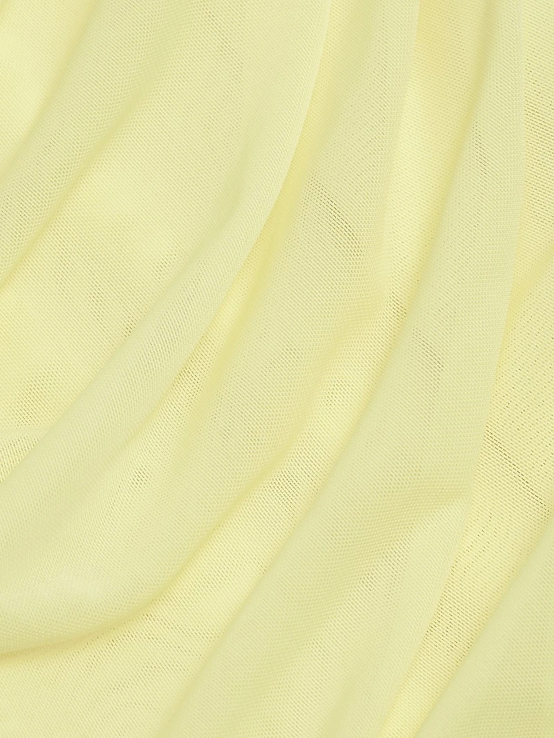 Whitney Ruched Sleeveless Midi-Dress