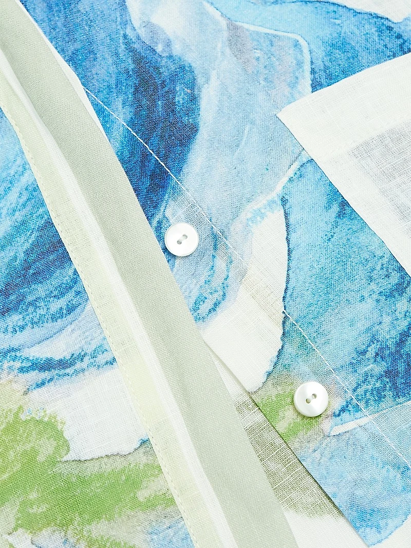 Tess Floral Cotton Shirt