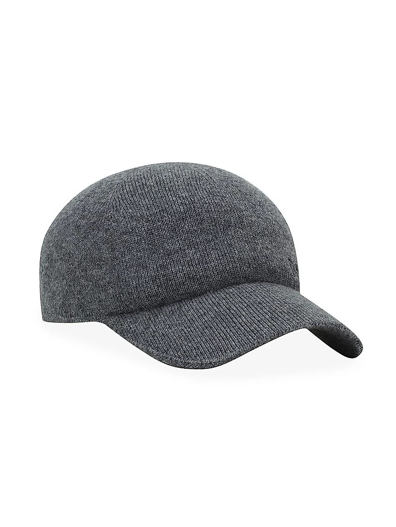 Knit Baseball Cap Cashmere