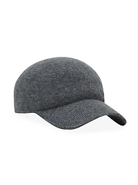 Knit Baseball Cap Cashmere