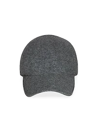 Knit Baseball Cap Cashmere