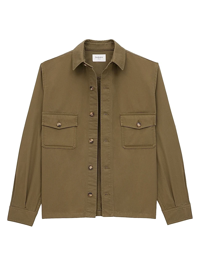 Overshirt Cotton Twill