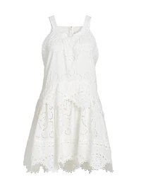 Dahlia Eyelet Minidress