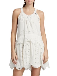 Dahlia Eyelet Minidress